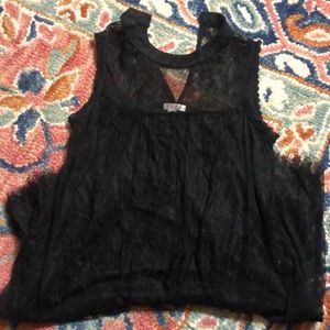 Xhilaration black lace dress
